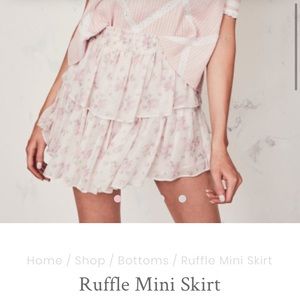 Loveshackfancy Skirt. Flexible Pricing!